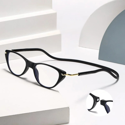 Strong magnetic reading glasses