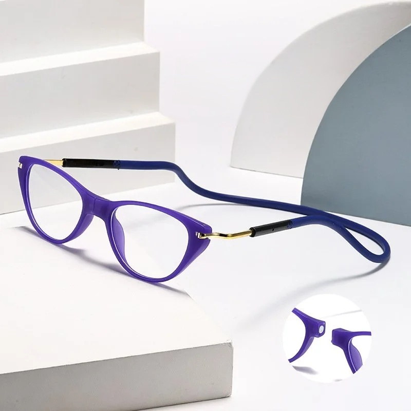 Strong magnetic reading glasses