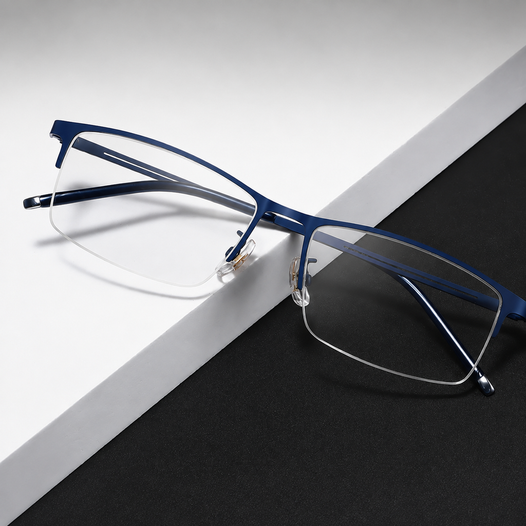 👍Ultra-Light Titanium Smart Progressive Readers: Auto-Focus & Photochromic Lenses