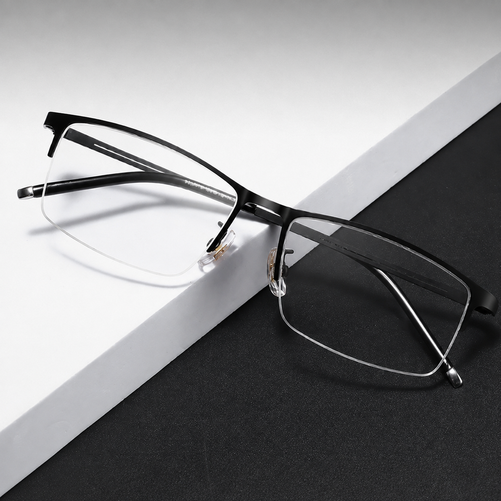 👍Ultra-Light Titanium Smart Progressive Readers: Auto-Focus & Photochromic Lenses