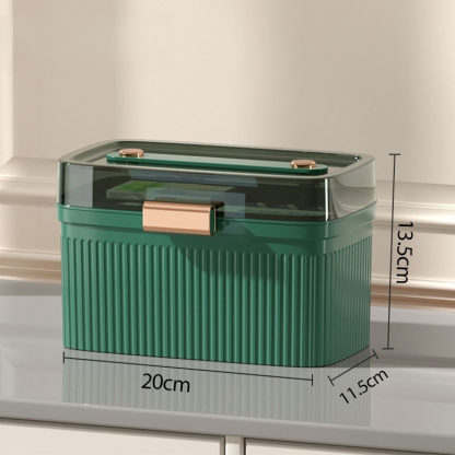 Large Capacity Multi-layer Medicine Box for Home Use