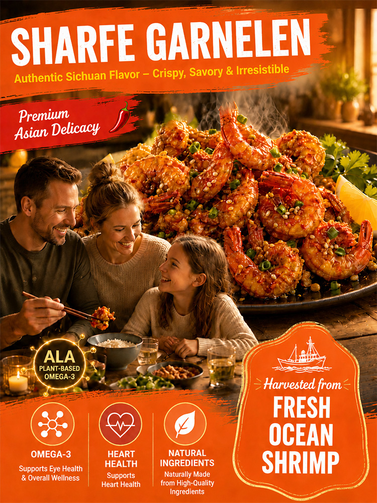  Wild‑Caught Alaskan Crispy Shrimp Snack | Non‑Fried Low‑Carb Seafood Treat