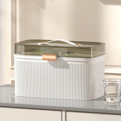 Large Capacity Multi-layer Medicine Box for Home Use