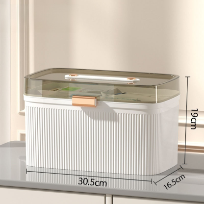 Large Capacity Multi-layer Medicine Box for Home Use
