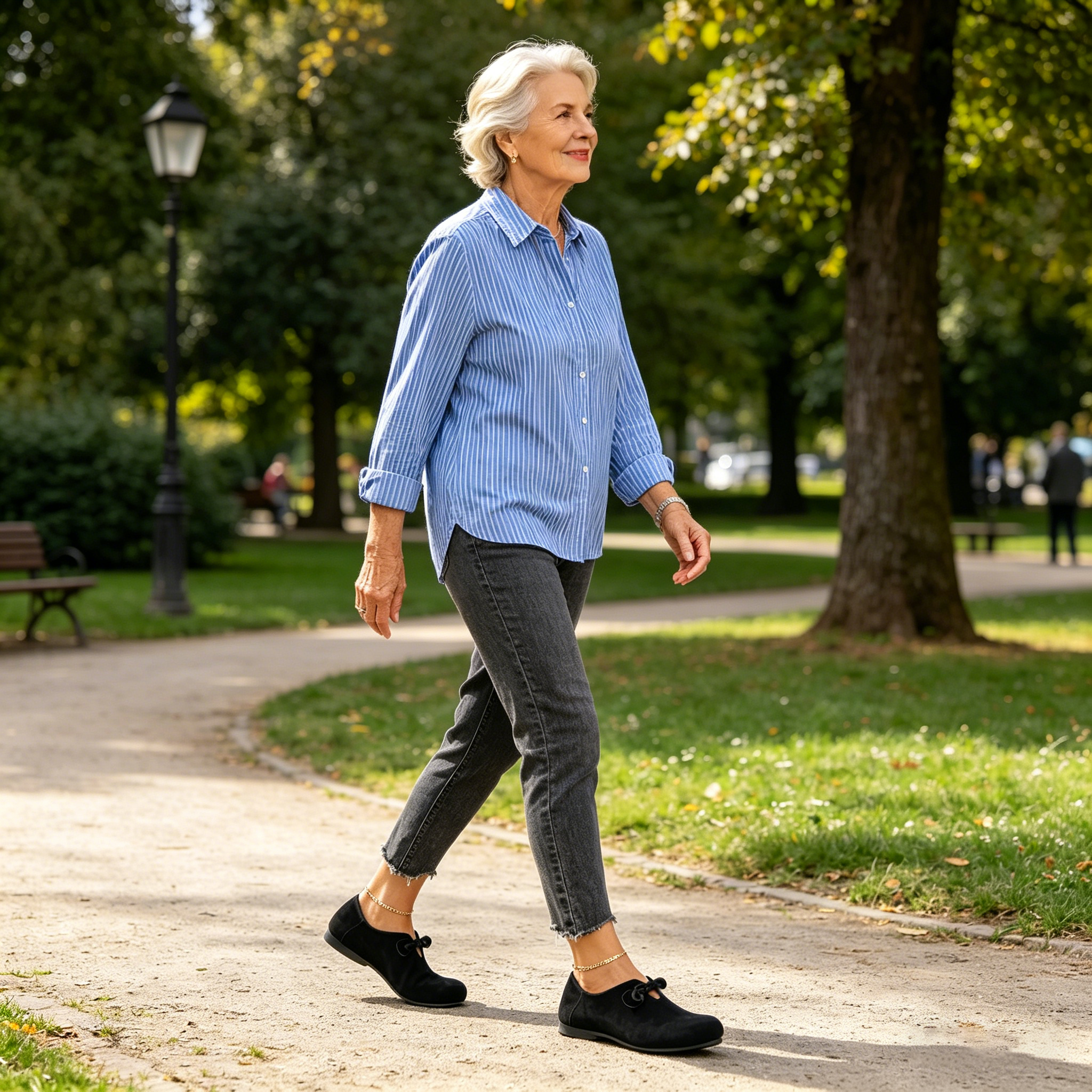 Women's single shoes