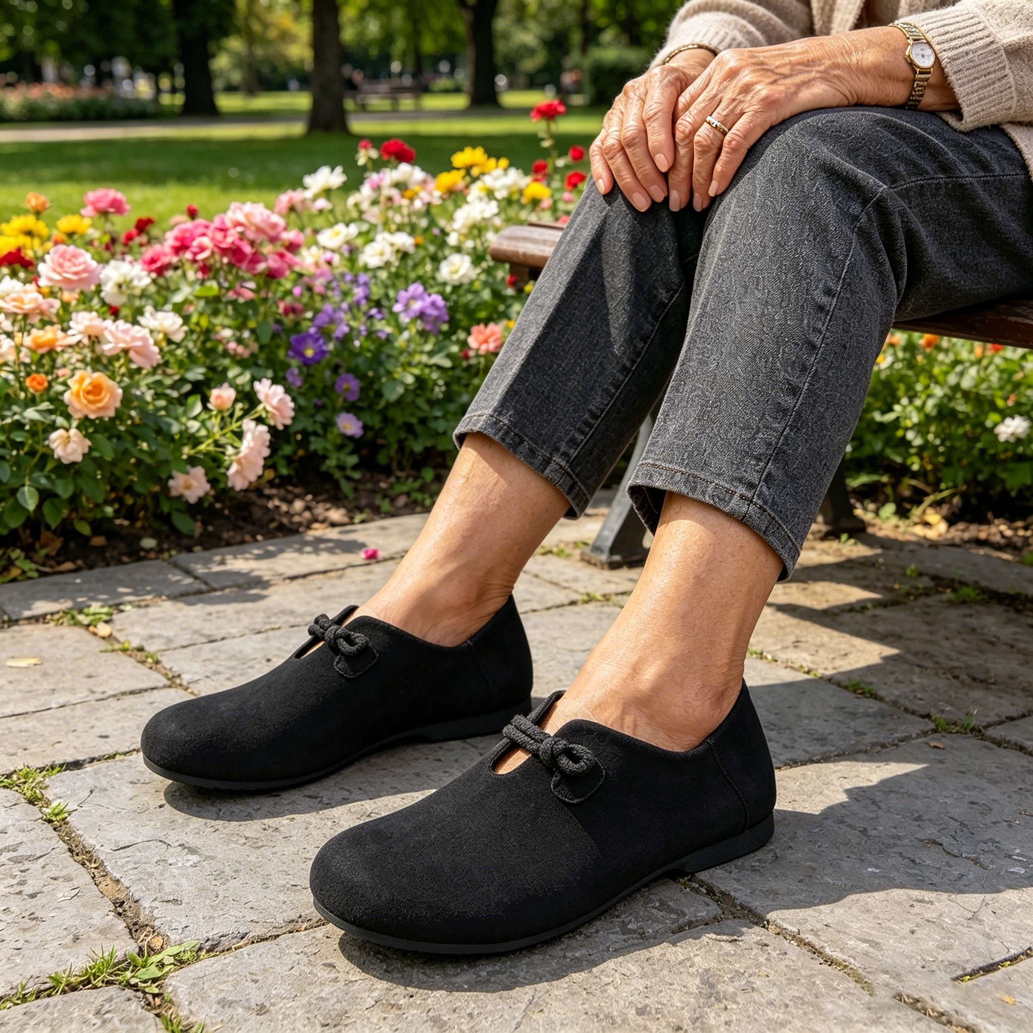 Women's single shoes