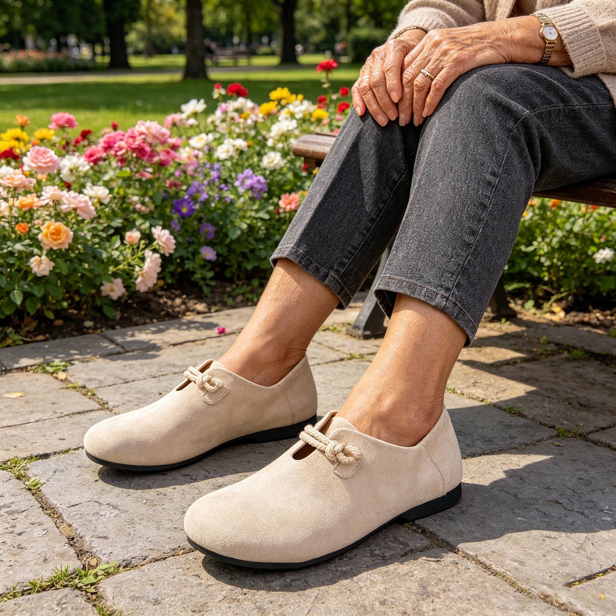 Women's single shoes