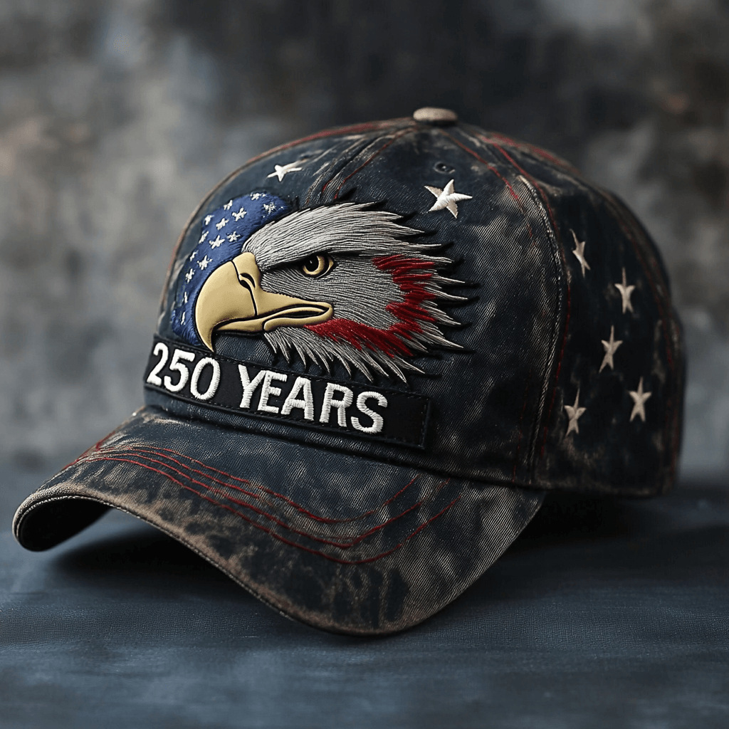 U.S. 250th Anniversary Vintage Cap-Comfort & Reliable