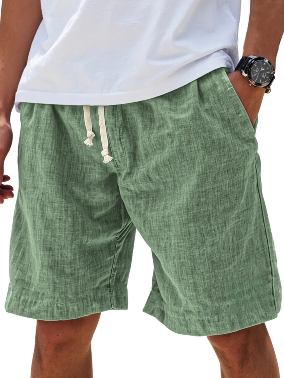 Men Can’t Get Enough of These Cozy Linen Shorts-Comfort & Reliable
