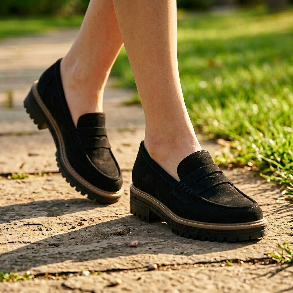 Walk on Clouds, Live Pain-Free: Orthopedic Platform Loafers