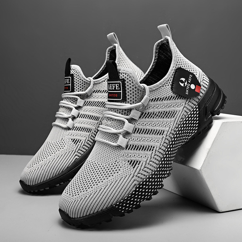 Men’s Lightweight Orthopedic Flyknit Sneakers-Comfort & Reliable