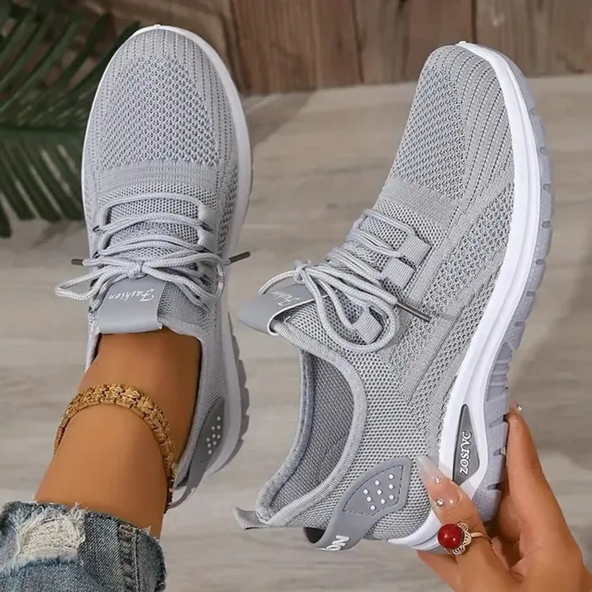 Women's Lightweight Casual Sneakers, Ultra Soft Sole-Comfort & Reliable