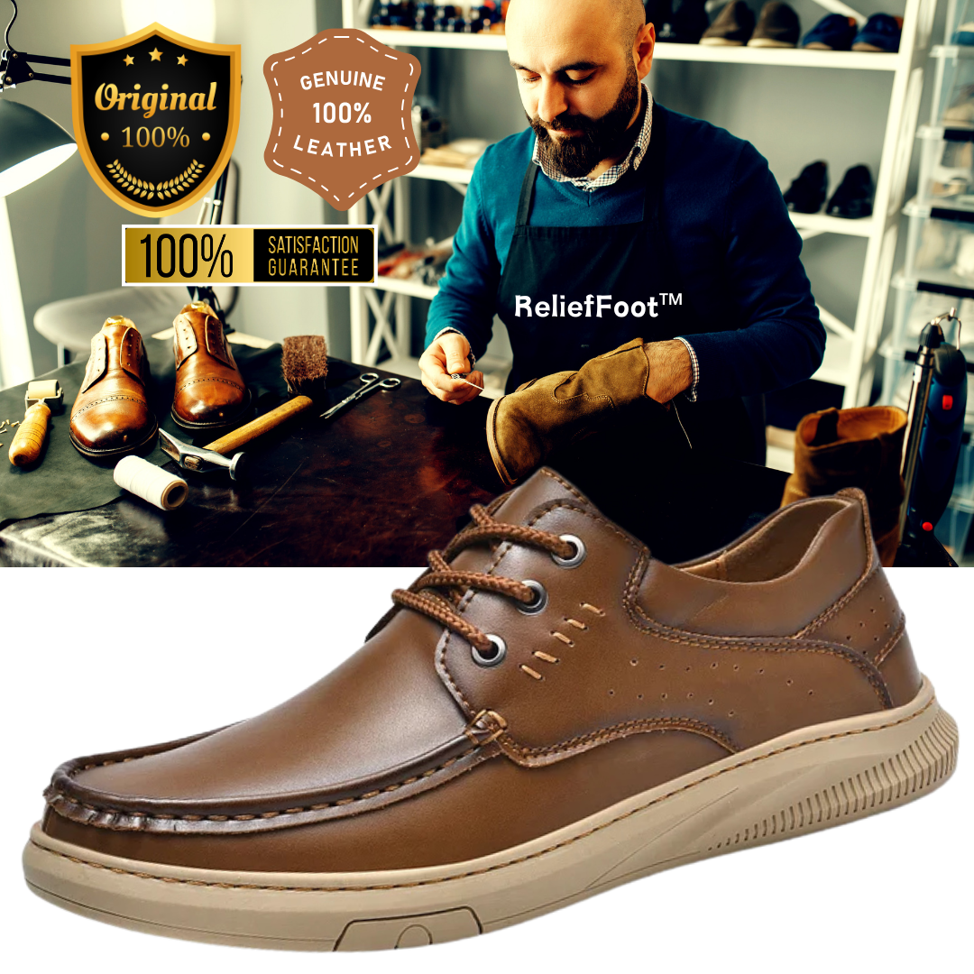 MerrfeetTM Handmade Men's non-slip soft-soled Cowhide leather loafs(Limited 70%off ⏰)-Comfort & Reliable