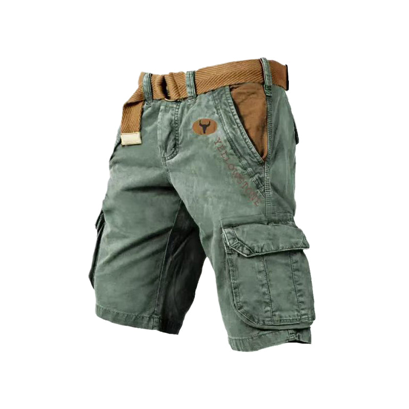 Men's multi-pocket shorts-Comfort & Reliable
