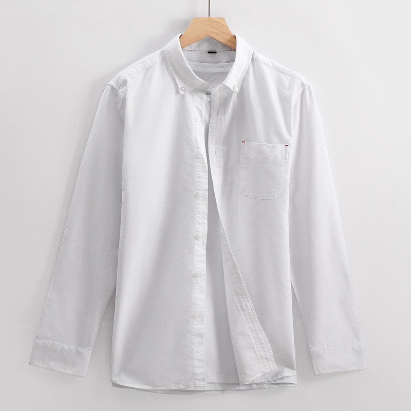 Men's cotton anti-wrinkle casual shirt-Comfort & Reliable