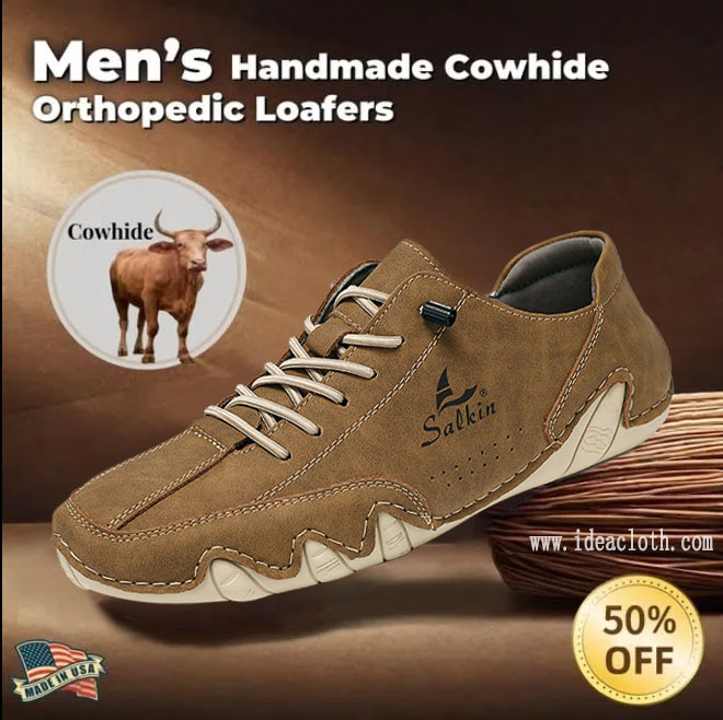 Last day 70% off 🔥Men's genuine slip-on loafers-Comfort & Reliable