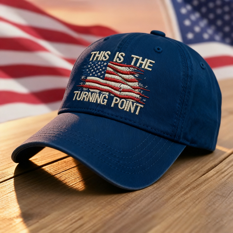 Patriotic Legacy Hat – This Is The Turning Point-Comfort & Reliable