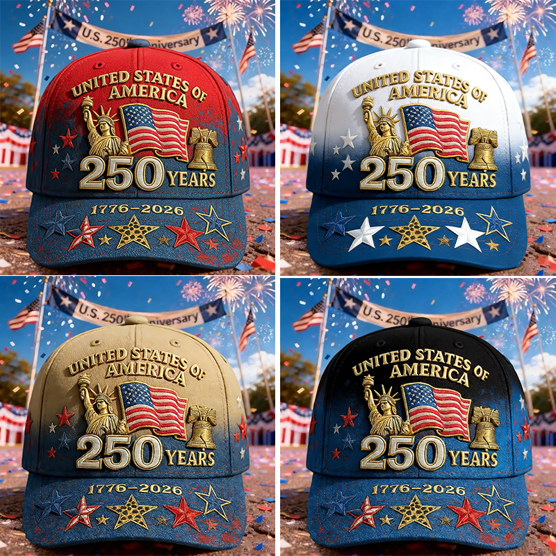 The United States Of America 250th Anniversary Cap-Comfort & Reliable