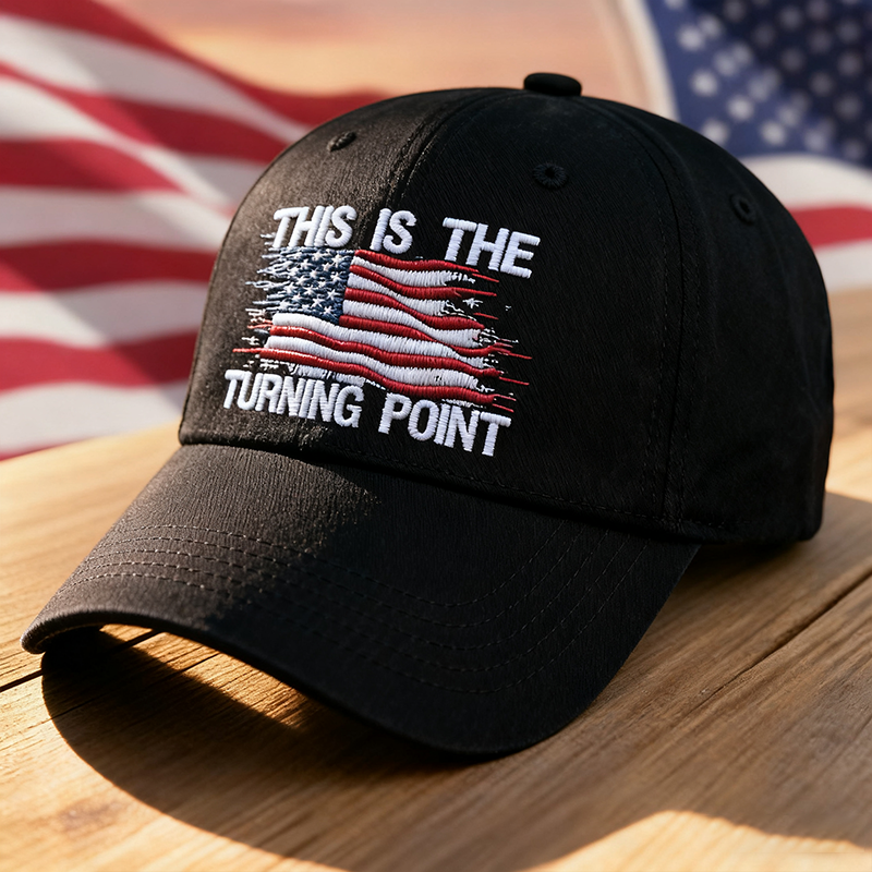 Patriotic Legacy Hat – This Is The Turning Point-Comfort & Reliable