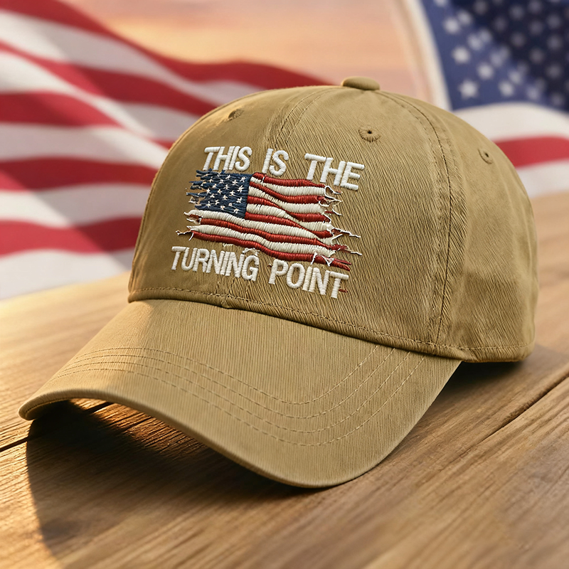 Patriotic Legacy Hat – This Is The Turning Point-Comfort & Reliable