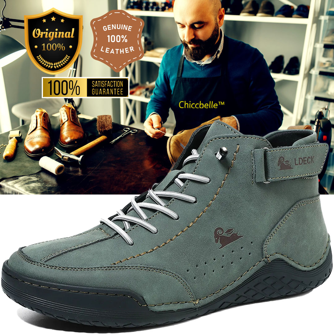 🔥LAST DAY 70% OFF🔥 Comfortable Waterproof Orthopedic Leather Walking Hiking Shoes-Comfort & Reliable