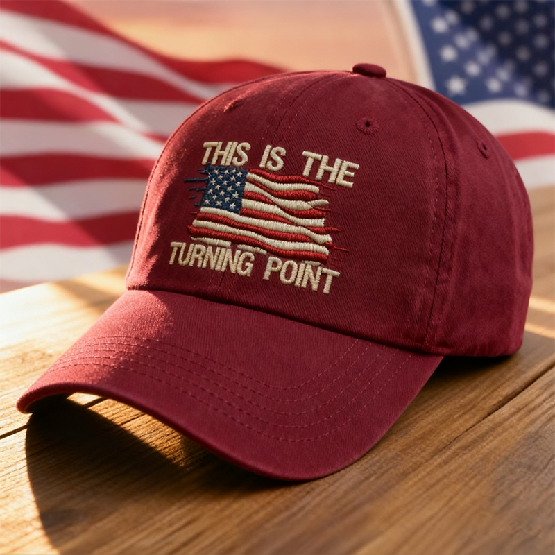 Patriotic Legacy Hat – This Is The Turning Point-Comfort & Reliable