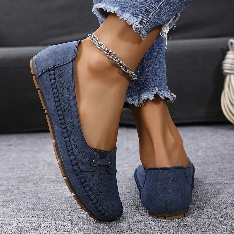 Women's Leather Soft-soled Non-slip Shoes-Comfort & Reliable