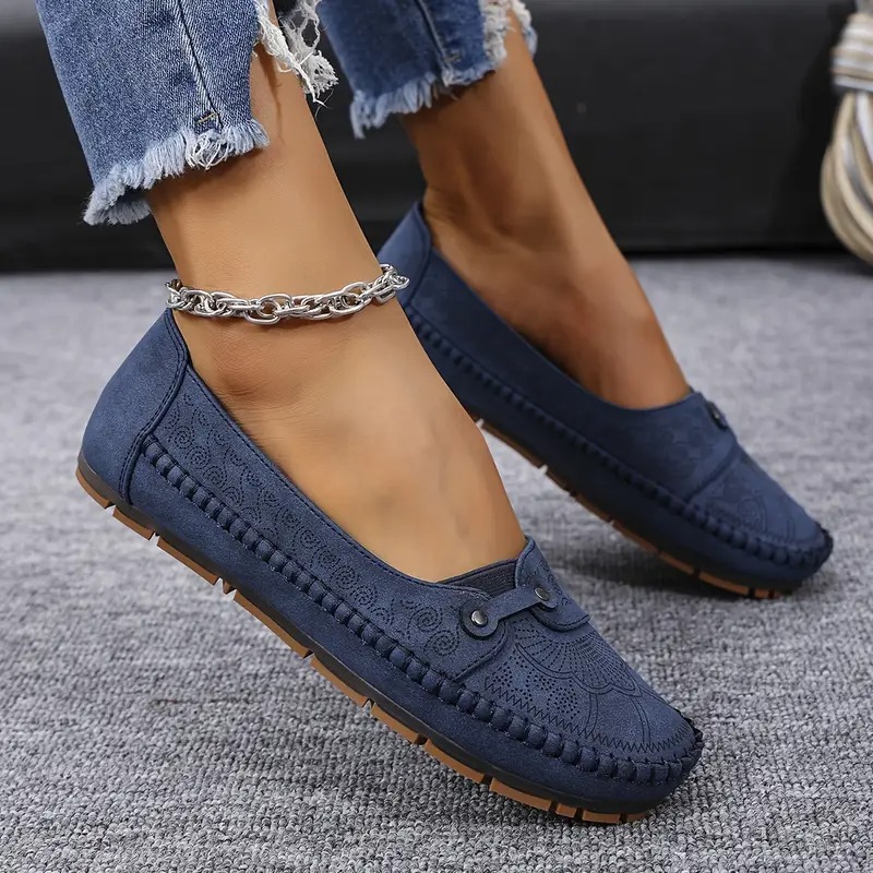 Women's Leather Soft-soled Non-slip Shoes-Comfort & Reliable