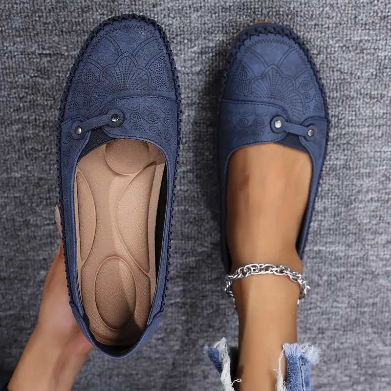 Women's Leather Soft-soled Non-slip Shoes-Comfort & Reliable