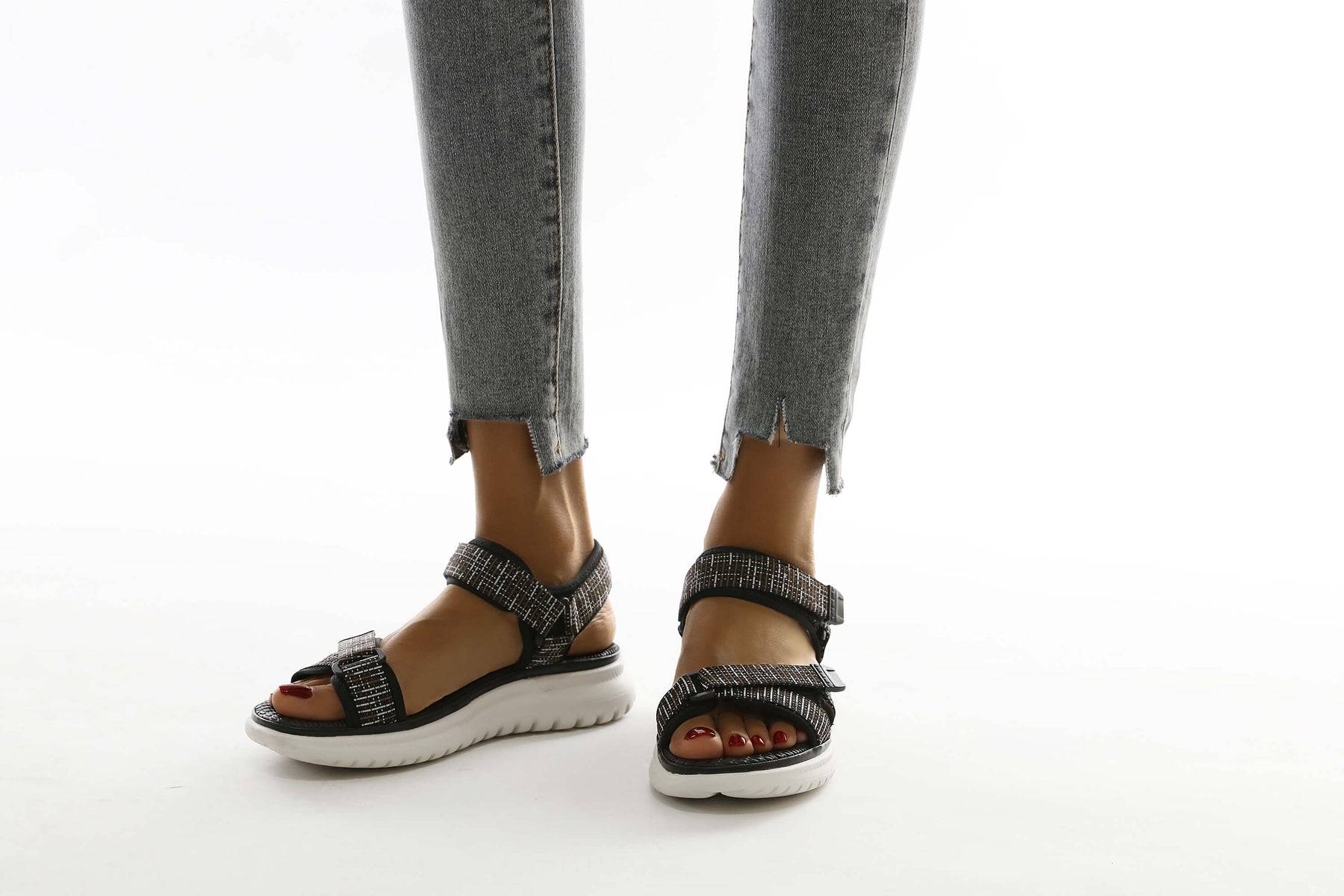 Women's Elegant Casual Orthopedic Open Toe Slope Heel Sandals-Comfort & Reliable
