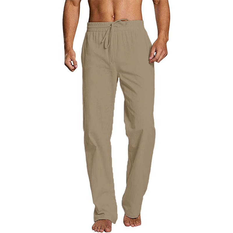 Summer Breathable Cotton Linen Hemp Loose Relaxed Sports Pants-Comfort & Reliable