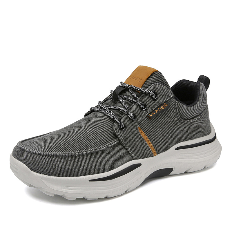 Men's Daily Canvas Wear Proof Orthopedic Walking Shoes🔥BUY 2 FOR FREE SHIPPING🔥Best seller!-Comfort & Reliable