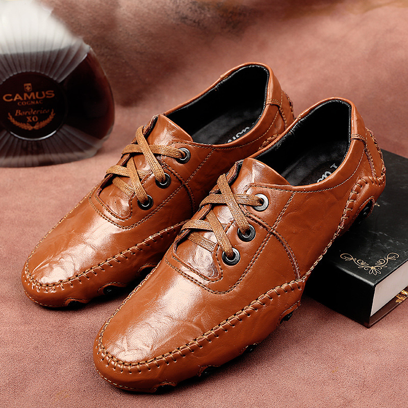 ⏰Last Day 50% OFF🔥 Men's Handmade Genuine Leather Slip-On Loafers-Comfort & Reliable