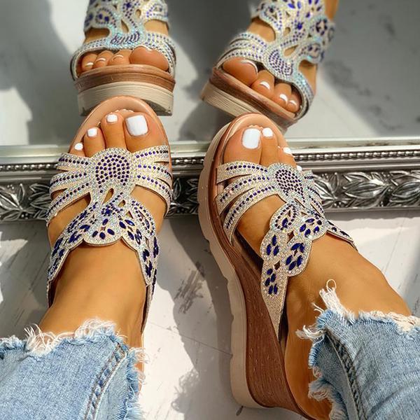 Women's Platform Wedge Casual Sandals-Comfort & Reliable
