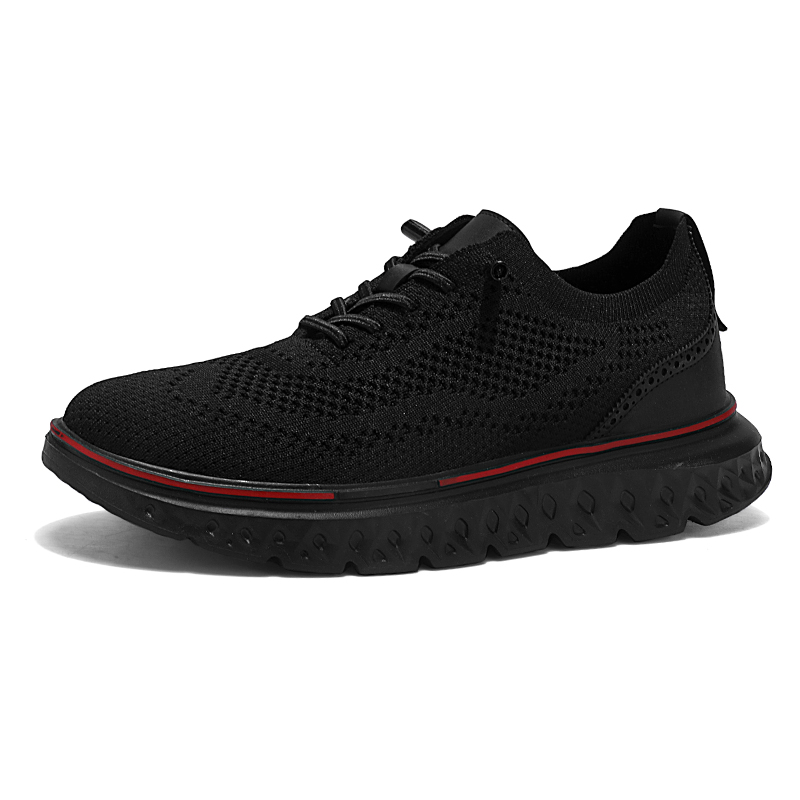 ⏰LAST DAY-70% OFF🛒Men's Hands Free Slip On Oxford Shoes – Ultra Comfortable knitted fabric shoes-Comfort & Reliable