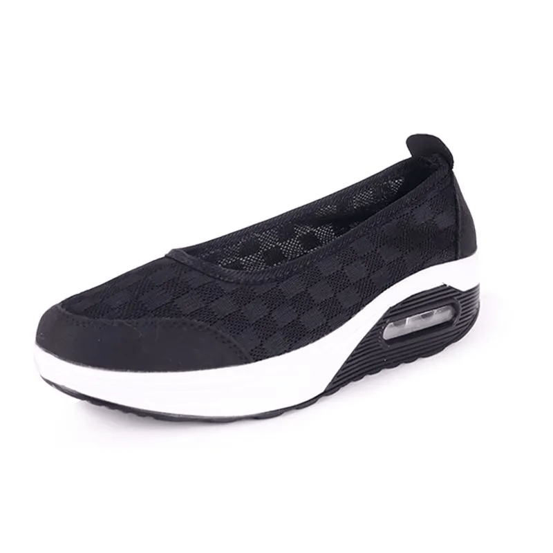 🌸🎉 Trendy Must-Have! Only a Few Left! ✨🥿💫Women's Daily Comfortable Breathable Shockproof Arch Support Orthopedic Slip-on Sneakers-Comfort & Reliable