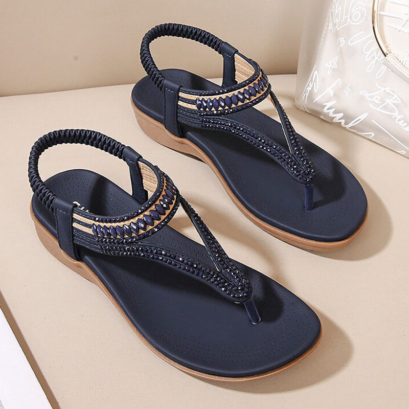 Women's Comfy Arch Support Flat Sandals - SIKETU-Comfort & Reliable