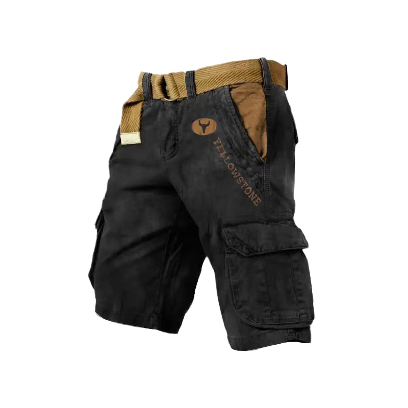 Men's multi-pocket shorts-Comfort & Reliable