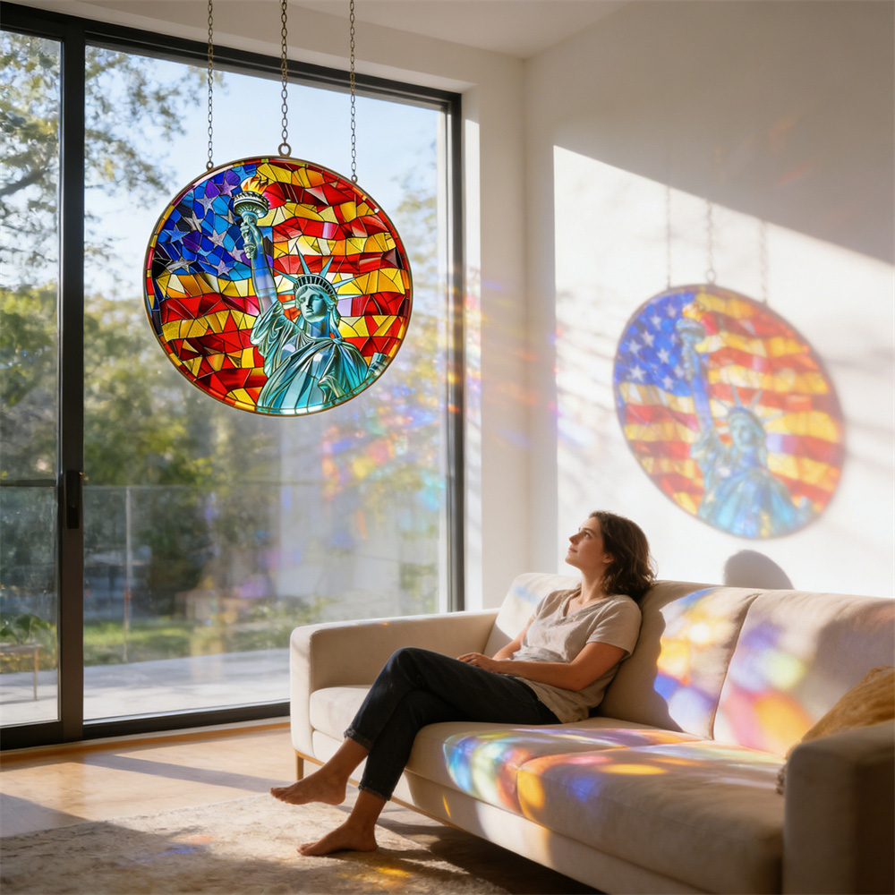 Not Just a Suncatcher - It's a Piece of the American Sky-Comfort & Reliable