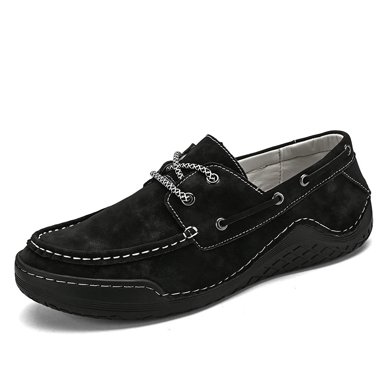Spring Handmade Color Matching Casual Retro Suede Leather Shoes- Limited 50% off Sale-Comfort & Reliable