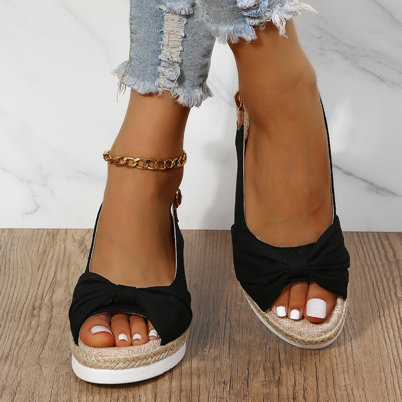 ONLY TODAY 50% OFF 🔥 Paris Casual Flatform Daily Comfy Memory Sandals-Comfort & Reliable