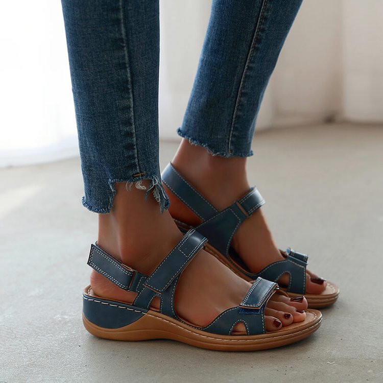 Up To 70% OFF ❗ Women Summer Wedges Open Toe Comfy Walking Work Sandals-Comfort & Reliable