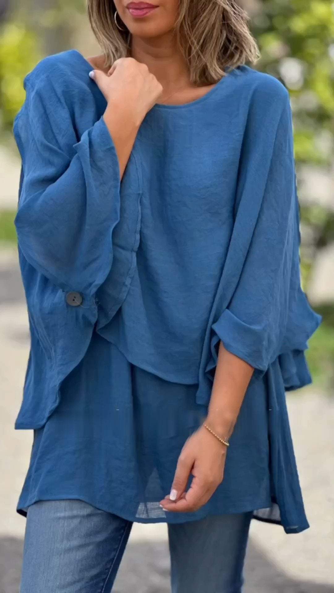 Chiffon Irregular Top-Comfort & Reliable