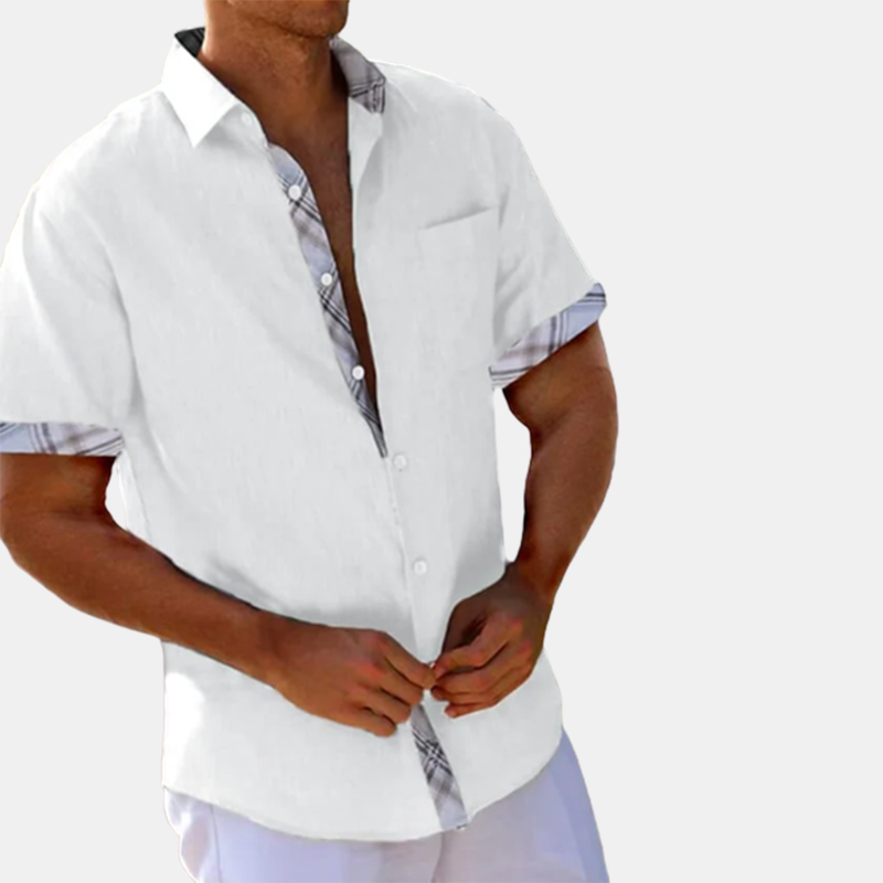 Men's Linen Shirt Summer Shirt Casual Shirt Beach Shirt-Comfort & Reliable