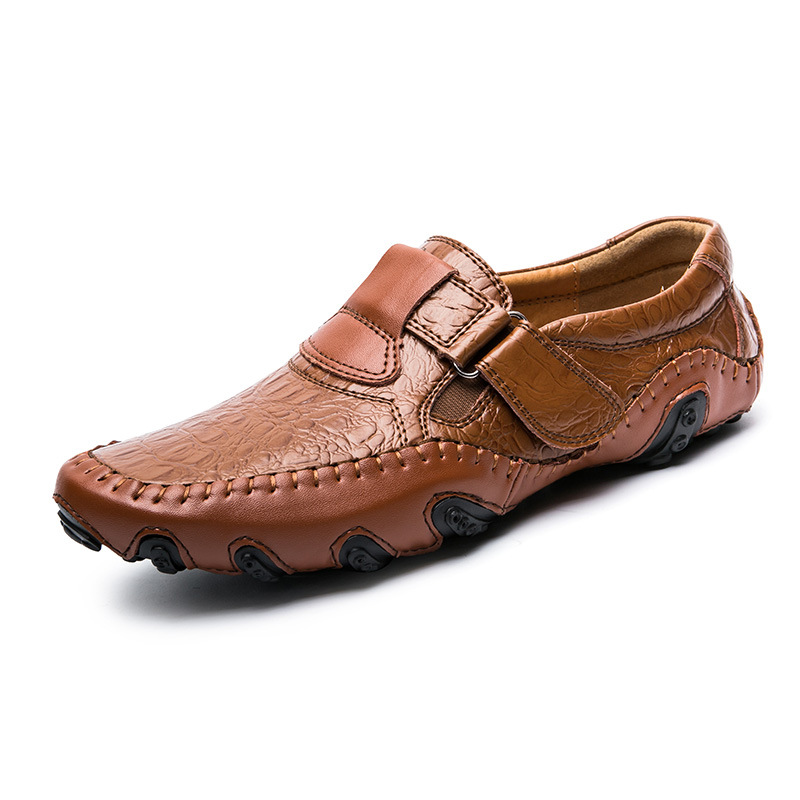 ⏰Last Day 50% OFF🔥 Men's Handmade Genuine Leather Slip-On Loafers-Comfort & Reliable