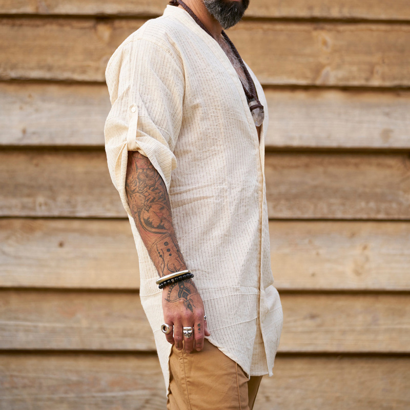 2024 Men's Loose Trend Long Sleeve Top-Comfort & Reliable