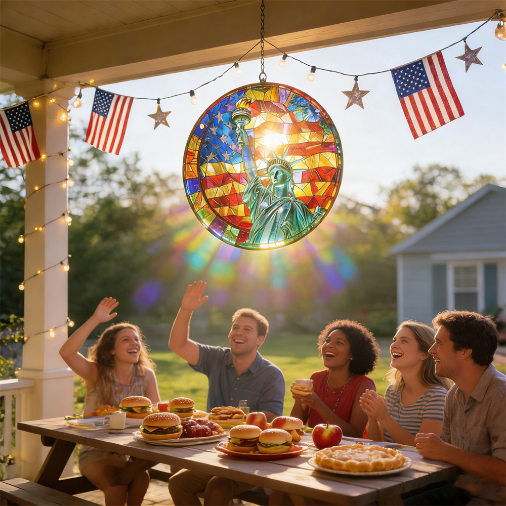 Not Just a Suncatcher - It's a Piece of the American Sky-Comfort & Reliable