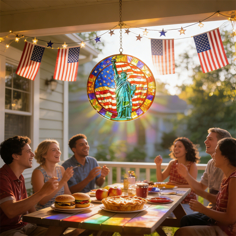 Not Just a Suncatcher - It's a Piece of the American Sky-Comfort & Reliable