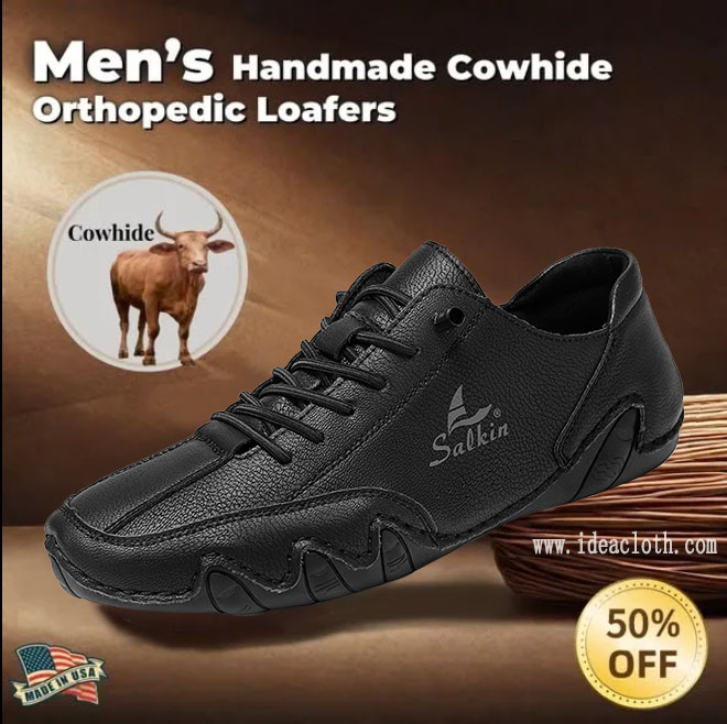 Last day 70% off 🔥Men's genuine slip-on loafers-Comfort & Reliable