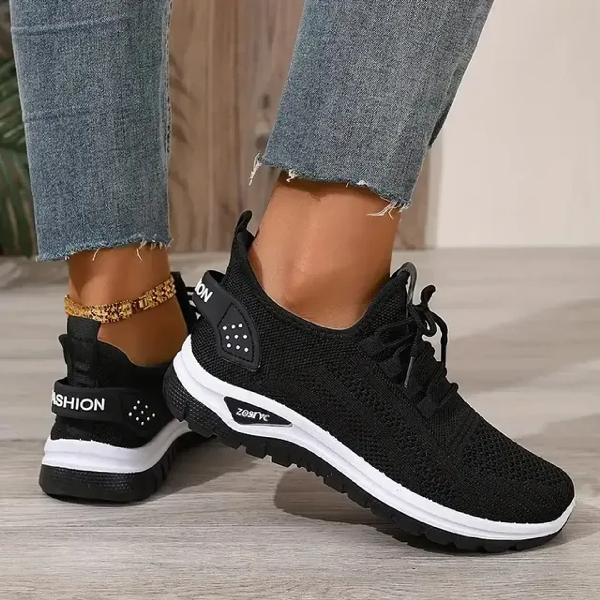 Women's Lightweight Casual Sneakers, Ultra Soft Sole-Comfort & Reliable